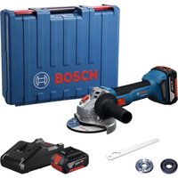 Bosch GWS 18V-8 Professional 06019N9020 (с 2-мя АКБ, кейс) Image #1