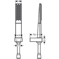 Hansgrohe Rainfinity 100 1jet 26856000 Image #2