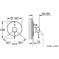 Grohe Essence 19285A01 (темный графит) Image #2