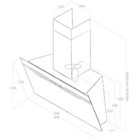 Elica Majestic No Drip BL/A/90 Image #5