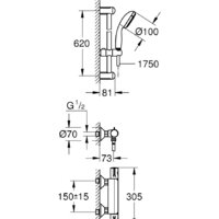 Grohe Grohtherm 800 [34565000] Image #4