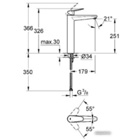 Grohe Eurodisc Cosmopolitan 23432000 Image #2