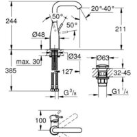 Grohe Essence L-Size 23799001 Image #2