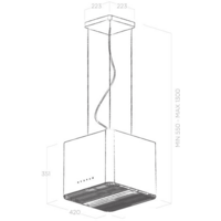 Elica Pix Concrete/F/42 Image #5