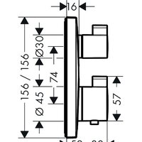 Hansgrohe Ecostat Square 15714700 Image #2