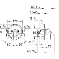 Grohe Eurosmart Cosmopolitan 32880000 Image #2