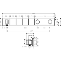 Hansgrohe RainSelect 15357400 (белый/хром) Image #10