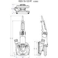 Metabo RSEV 19-125 RT 603825710 Image #5