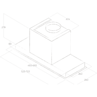 Elica Hidden 2.0 IX/A/72 PRF0095073A Image #4