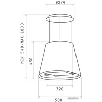 Elica Juno WH/F/50 [PRF0071972] Image #4