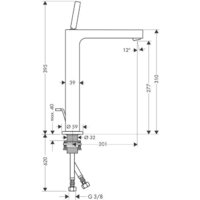 Axor Citterio 39020000 (хром) Image #2