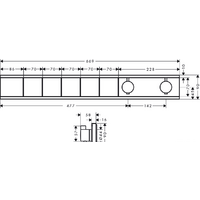 Hansgrohe RainSelect 15384000 (хром) Image #2