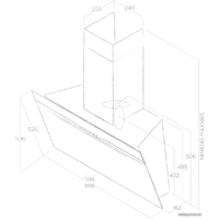 Elica Majestic WH/A/60 PRF0124235A Image #3