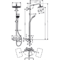 Hansgrohe Croma E 280 1jet 27660000 (хром) Image #2