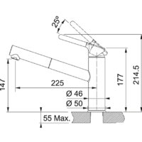 Franke Orbit Pull Out 115.0623.136 (бежевый) Image #2