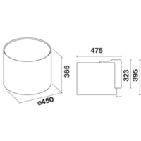 Falmec Eolo E-ion 45 450 м3/ч (белый) Image #4