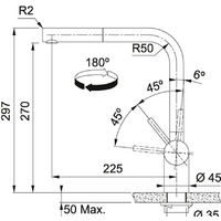 Franke Atlas Neo Pull Out (нержавеющая сталь) Image #2