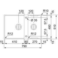 Franke Box Center BWX 220-41-27 127.0579.559 Image #4