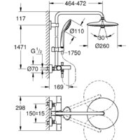Grohe Euphoria System 260 27475001 Image #2