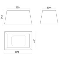 Falmec Lumiere E-ion Island 67 450 м3/ч (белый) Image #2