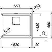 Franke Mythos KNG 110-52 125.0731.689 (темно-серый) Image #2